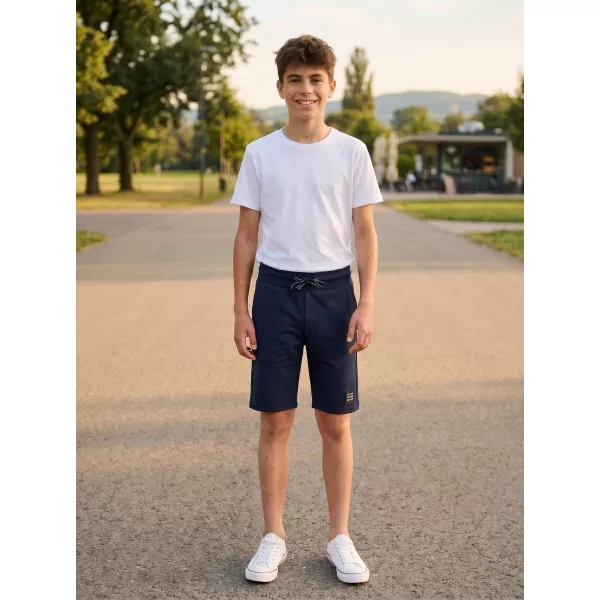 Pantaloni scurți pentru băieți SAM 73 SAF BS 538 ALBASTRU ÎNCHIS 