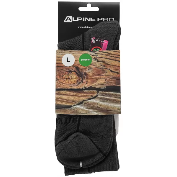  Șosete ALPINE PRO BANFF 2 USCZ039 GRI ÎNCHIS 