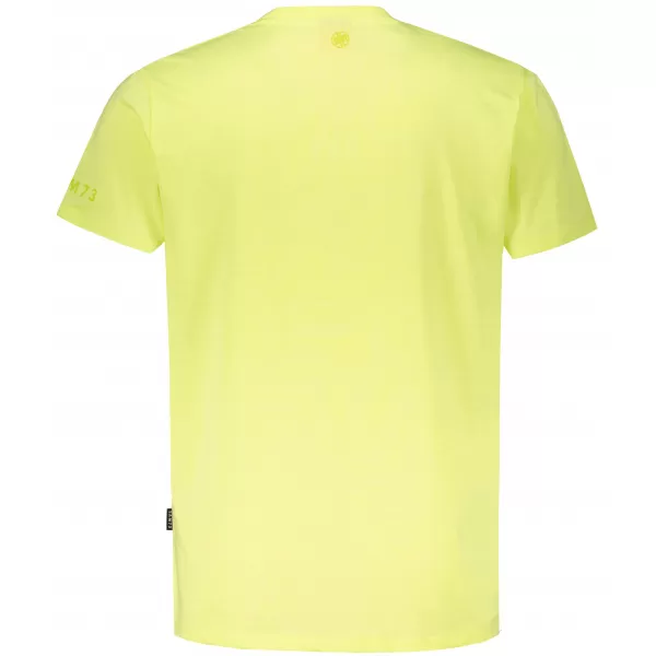  Tricou bărbătesc cu mâneci scurte SAM 73 LEONARD MT 793 GALBEN DESCHIS 