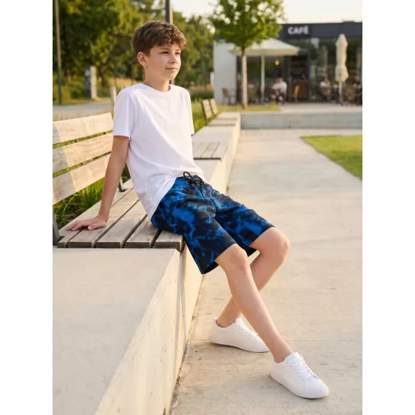  Pantaloni scurți pentru băieți SAM 73 GRAHAM BS 537 ALBASTRU 