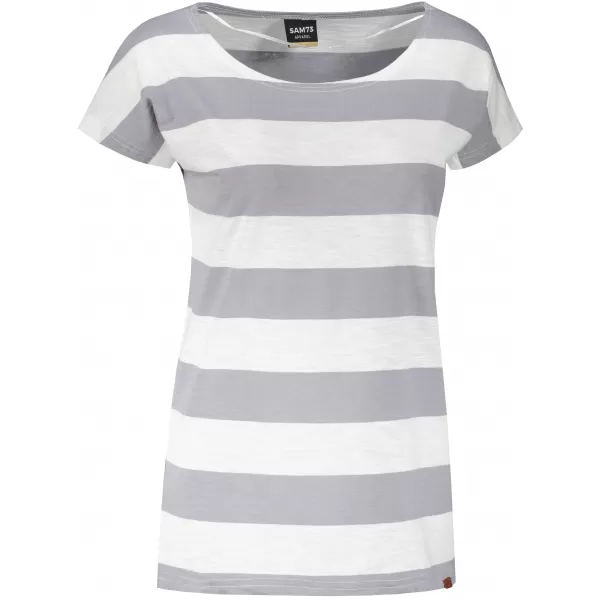  Tricou dama cu maneca scurta SAM 73 ELSPETH WT 851 GRI DESCHIS 