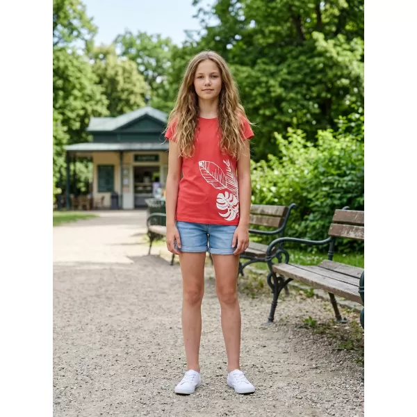  Tricou fetita cu maneca scurta SAM 73 STEPHANIE GT 562 ROZ APRINS 