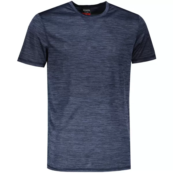  Tricou pentru bărbați cu mâneci scurte SAM 73 EUGENE MT 806 ALBASTRU ÎNCHIS 