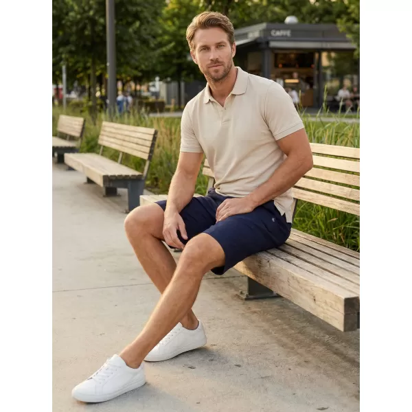  Pantaloni scurți pentru bărbați KIXMI NUMEN ALBASTRU INCHIS 