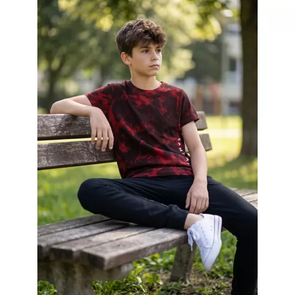  Tricou băiat cu mâneci scurte SAM 73 SYLVESTER BT 559 ROŞU 