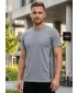 Tricou bărbătesc cu mâneci scurte SAM 73 VINCENT MT 799 GRI