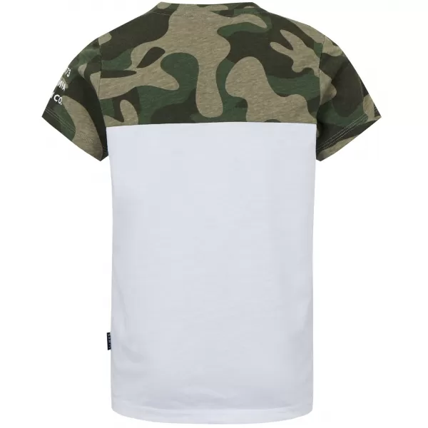  Tricou băiat cu mâneci scurte SAM 73 MOSES BT 556 ALB 