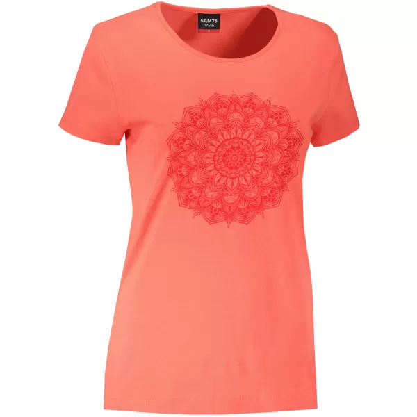  Tricou dama cu maneca scurta SAM 73 DEBORAH WT 845 PORTOCALIU DESCHIS 