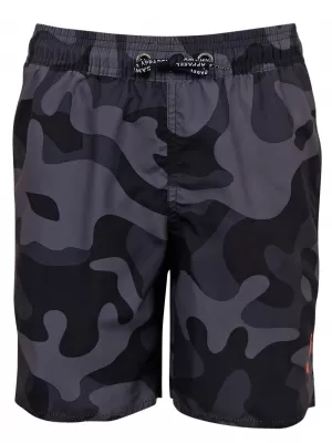 Pantaloni scurți de înot pentru băieți SAM 73 JORDAN BS 539 NEGRU