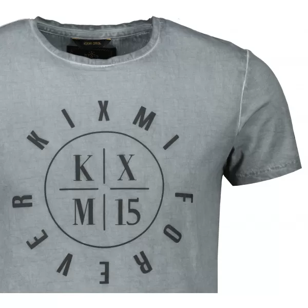 Tricou pentru bărbați KIXMI NADIR GRI 
