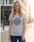 Tricou pentru femei cu mâneci scurte SAM 73 DEBORAH WT 845 GRI DESCHIS