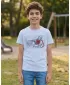 Tricou băiat cu mâneci scurte SAM 73 PETER BT 562 ALB