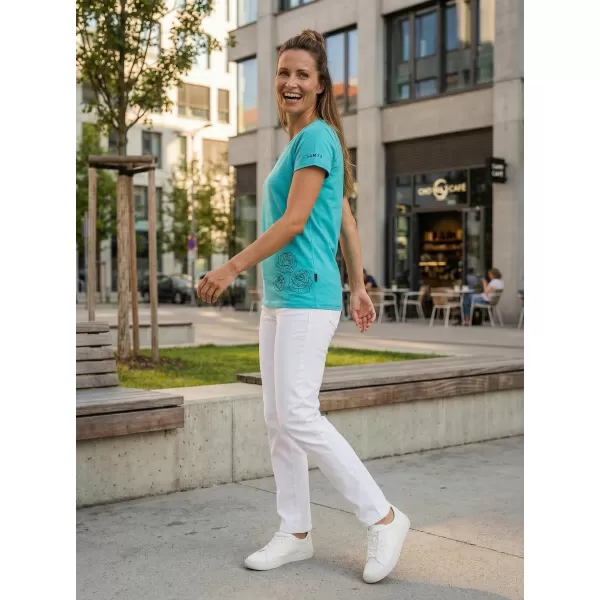  Tricou dama cu maneca scurta SAM 73 BETHANY WT 846 VERDE NEON 
