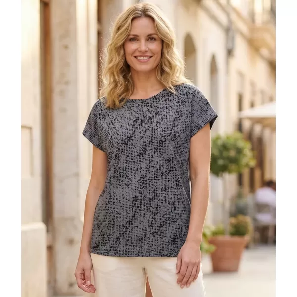  Tricou dama cu maneca scurta SAM 73 VERONICA WT 843 NEGRU 