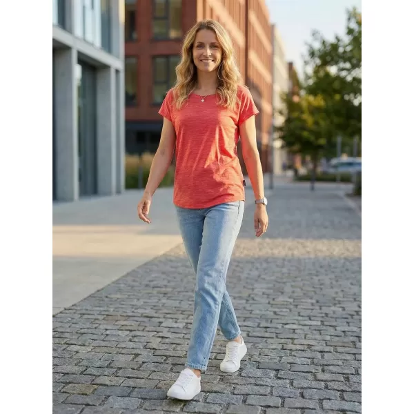  Tricou dama cu maneca scurta SAM 73 NASKA WT 858 ROZ APRINS 