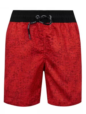 Pantaloni scurți de înot pentru băieți SAM 73 DOMINIC BS 540 ROŞU