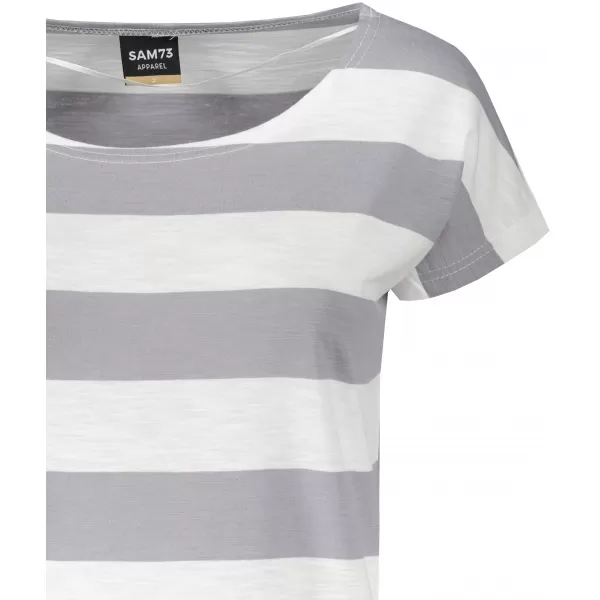  Tricou dama cu maneca scurta SAM 73 ELSPETH WT 851 GRI DESCHIS 