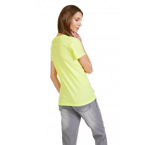  Tricou dama cu maneca scurta SAM 73 CLAUDIA WT 847 GALBEN DESCHIS 