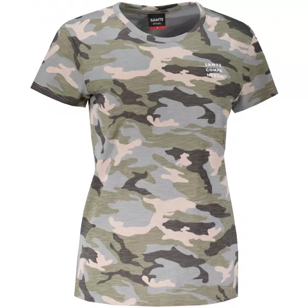  Tricou dama cu maneca scurta SAM 73 NORA WT 849 GRI DESCHIS 
