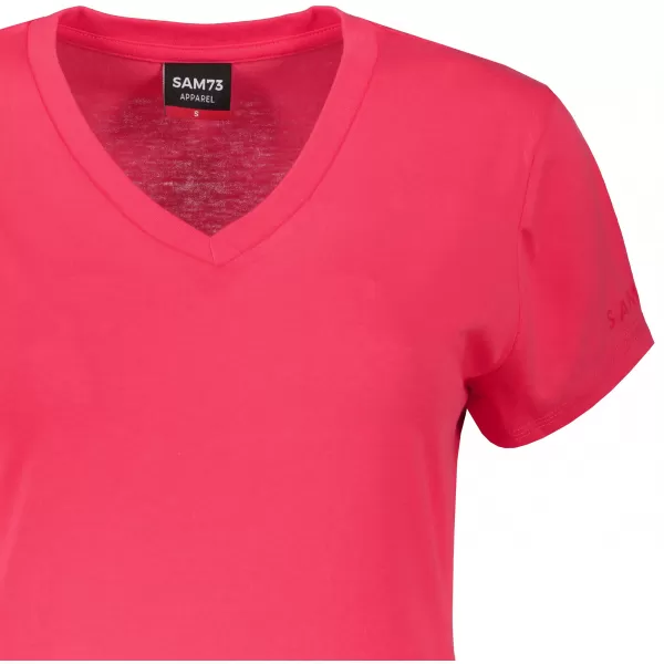 Tricou dama cu maneca scurta SAM 73 CLAUDIA WT 847 ROZ APRINS 