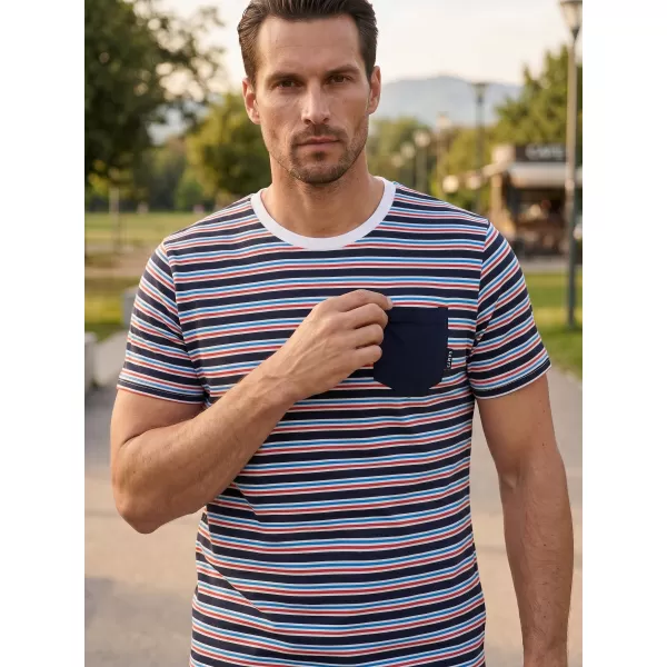  Tricou bărbătesc cu mâneci scurte SAM 73 MARTIN MT 794 ALB 