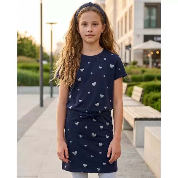  Rochie de fetiță SAM 73 WELO GZ 538 ALBASTRU ÎNCHIS 
