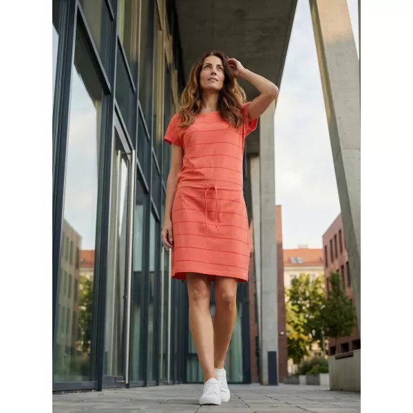  Rochie SAM 73 FRANCINE WZ 800 PORTOCALIU DESCHIS 