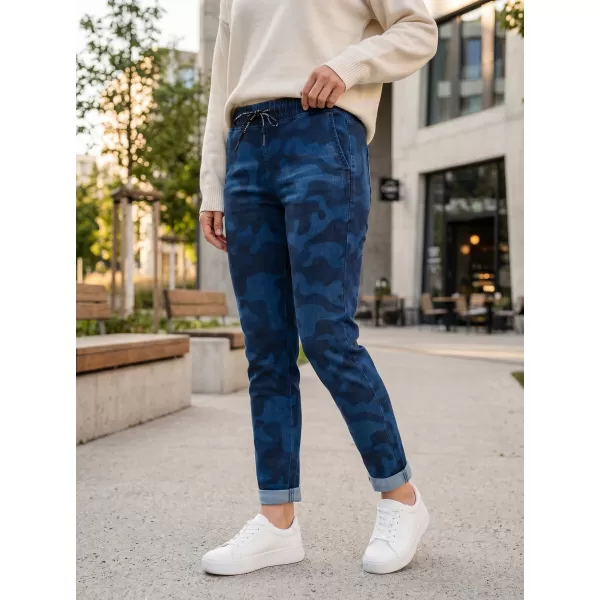  Pantaloni de dama SAM 73 IVY WK 778 ALBASTRU ÎNCHIS 