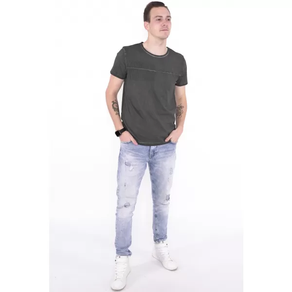  Tricou pentru bărbați KIXMI NIREL GRI INCHIS 