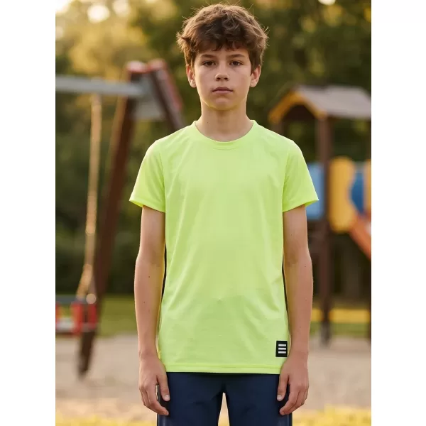  Tricou băiat cu mâneci scurte SAM 73 BRONWEN BT 561 GALBEN DESCHIS 