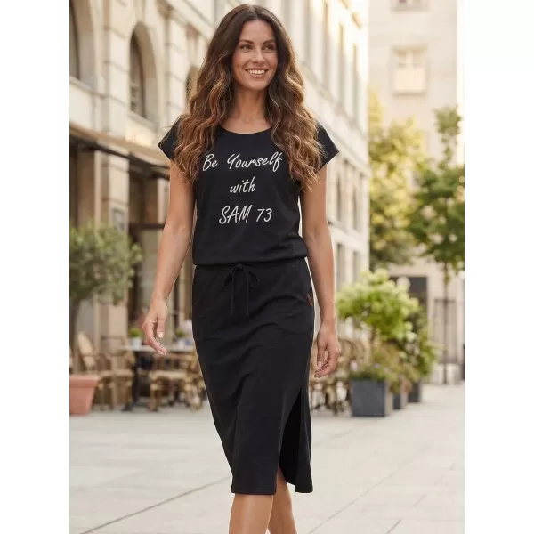  Rochie SAM 73 NATALIE WZ 803 NEGRU 