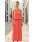 Rochie SAM 73 DITA WZ 816 PORTOCALIU DESCHIS