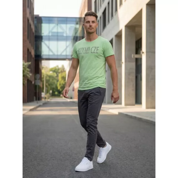  Tricou pentru bărbați KIXMI NARSEY VERDE 