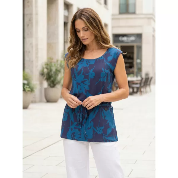  Tricou pentru femei KIXMI NASTIA ALBASTRU 