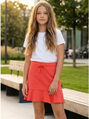 Fusta de fetiță SAM 73 ARIELLE GZ 534 PORTOCALIU DESCHIS