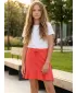 Fusta de fetiță SAM 73 ARIELLE GZ 534 PORTOCALIU DESCHIS