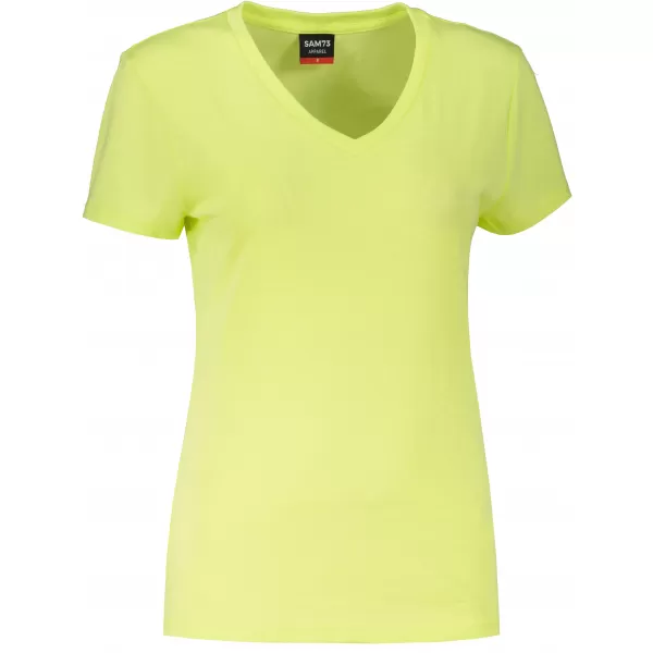  Tricou dama cu maneca scurta SAM 73 CLAUDIA WT 847 GALBEN DESCHIS 