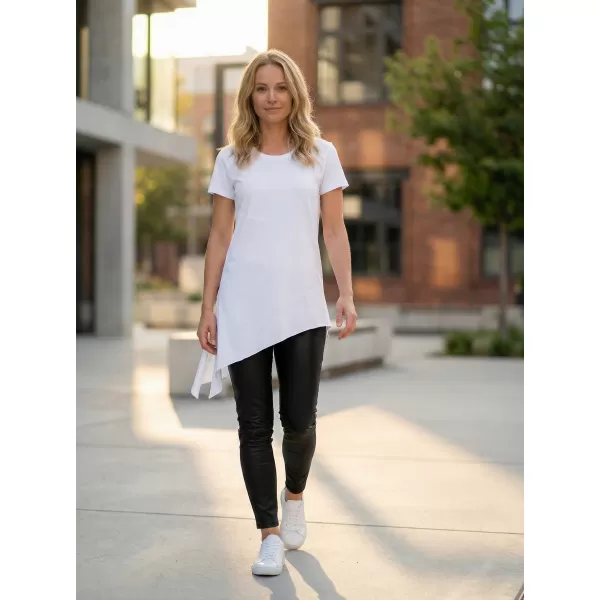  Tricou dama cu maneca scurta SAM 73 DOREEN WT 860 ALB 