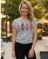 Tricou pentru femei cu mâneci scurte SAM 73 PENELOPE WT 861 GRI