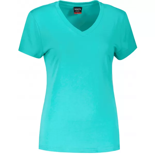  Tricou dama cu maneca scurta SAM 73 CLAUDIA WT 847 VERDE NEON 