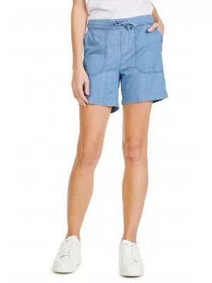 Pantaloni scurți de damă SAM 73 AILEEN WS 775 DENIM LEJER