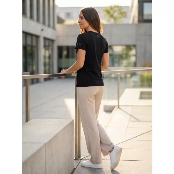  Tricou dama cu maneca scurta SAM 73 CLAUDIA WT 847 NEGRU 