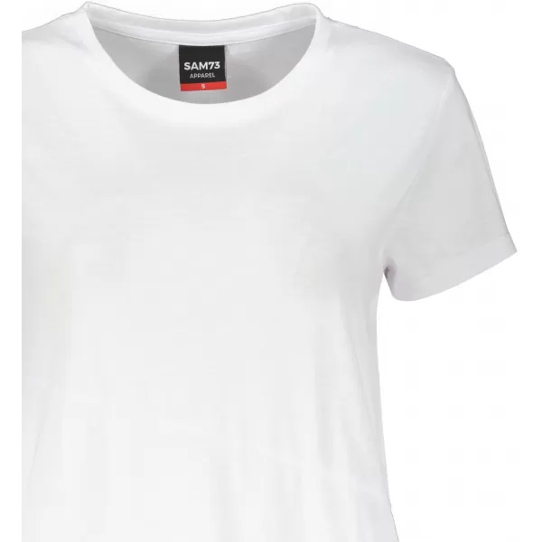  Tricou dama cu maneca scurta SAM 73 DOREEN WT 860 ALB 