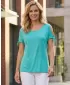 Tricou dama cu maneca scurta SAM 73 FELICIA WT 854 VERDE NEON