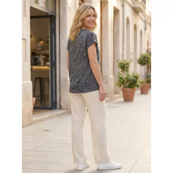  Tricou dama cu maneca scurta SAM 73 VERONICA WT 843 NEGRU 