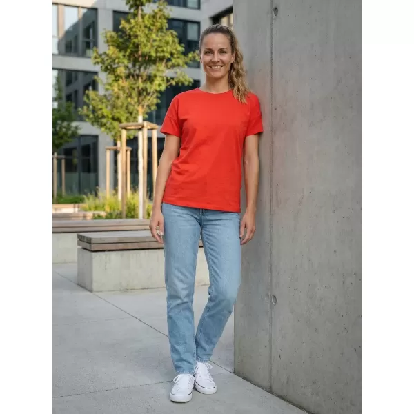  Tricou dama cu maneca scurta SAM 73 HALLE WT 880 ROŞU 