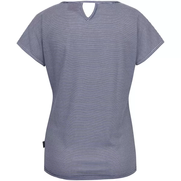  Tricou dama cu maneca scurta SAM 73 CELESTE WT 852 ALBASTRU ÎNCHIS 
