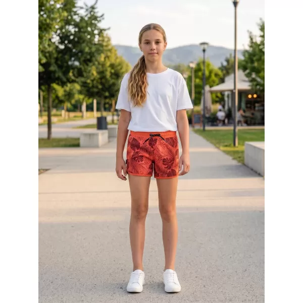  Pantaloni scurți pentru fete SAM 73 MILANIA GS 531 PORTOCALIU DESCHIS 