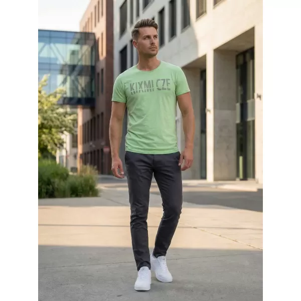  Tricou pentru bărbați KIXMI NARSEY VERDE 