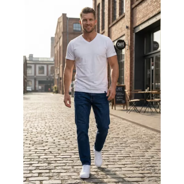  Tricou bărbătesc cu mâneci scurte SAM 73 LEONARD MT 793 ALB 